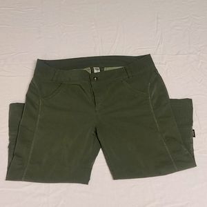Women's Size 12 Prana Green Capris